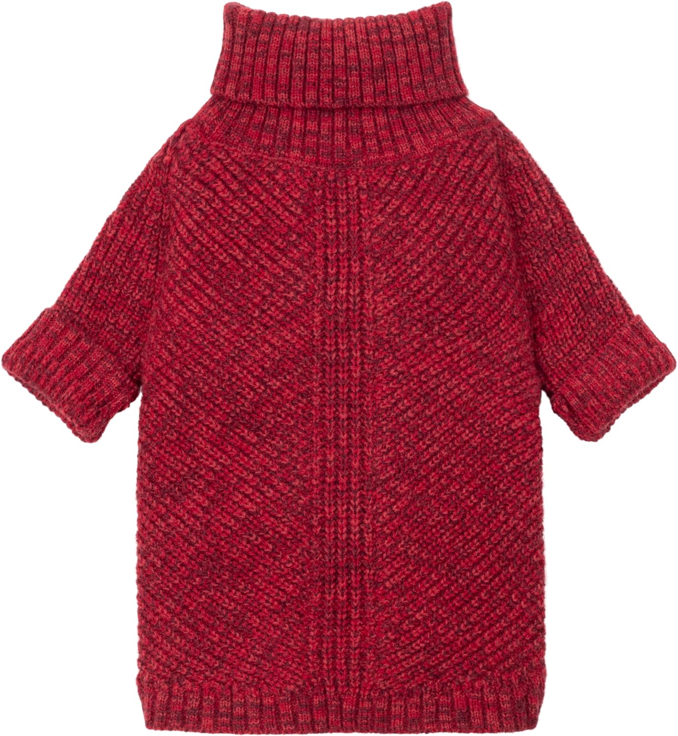 Fitwarm Thermal Knitted Dog Sweater Doggy Winter Coat Pet Clothes Doggie Turtleneck Jacket Puppy Outfits Cat Sweatsuit Sage Green Medium