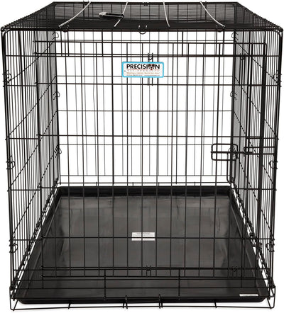 Precision Pet Products One Door Provalue Wire Dog Crate, 42 Inch, For Pets 70-90 lbs, With 5-Point Locking System