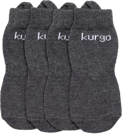 Kurgo Blaze Dog Socks - Stretch Socks for Dog Shoes - Makes Putting On Dog Shoes Easier - Pet Socks for Outdoors - Heel Tab, Fast Drying Fabric, Secure Fit - Large