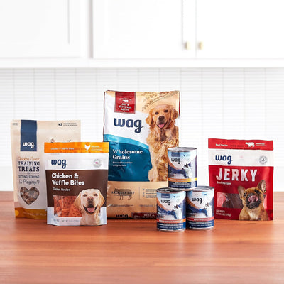 Amazon Brand – Wag Chicken Flavor Training Treats for Dogs, 2 lb. Bag (32 oz)